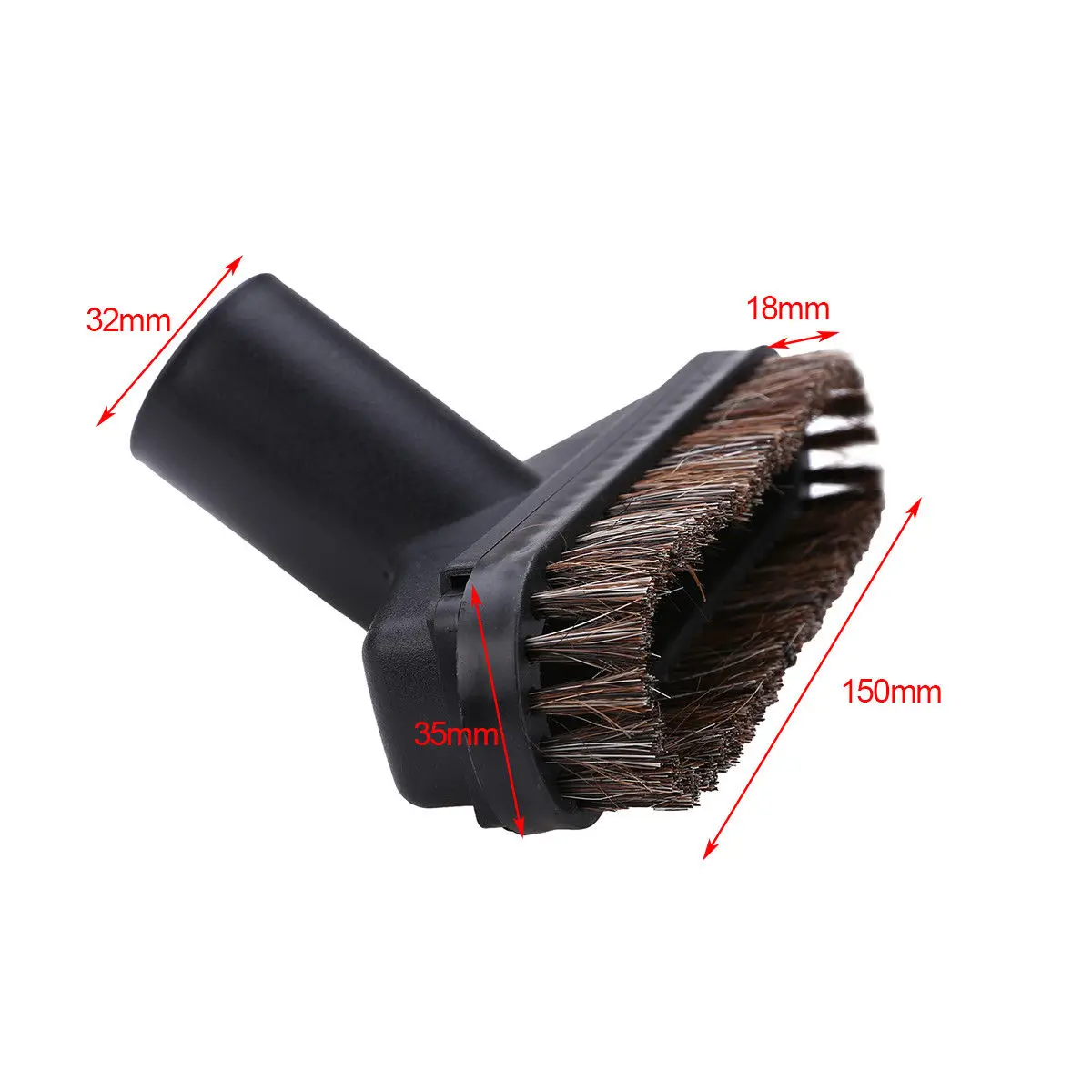 Replacement Stair Dusting Adaptor Black Accessories Home Brush Attachment 32mm Head Carpet Hard Floor Tool Useful