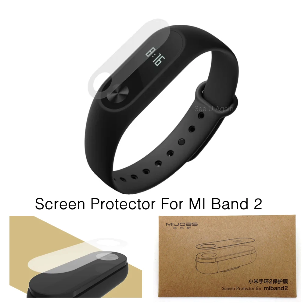 Для Xiaomi Mi Группа 2 Протектор Фильм Ультратонкий Anti-взрыв-Экран Протектор Фильм Для Xiaomi Mi Группа 2 Смарт Браслет Браслет