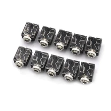 10pcs lot 5 Pin PCB Mount Female 3 5mm Stereo Jack Socket Connector Headphone Jack New