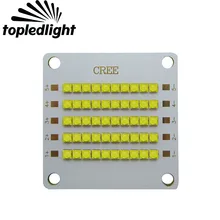 Настройка Cree XBD 50 W Светодиодный Световой излучатель белый 6000-6500 K/теплый белый 3000-3500 K 30-34 V 350mA 50x50 MM Медная печатная плата