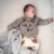 Hot sale Spring Cotton Newborn Baby clothing sets long sleeve fox Cartoon pattern T-shirt Tops +Pants baby boy girl clothe