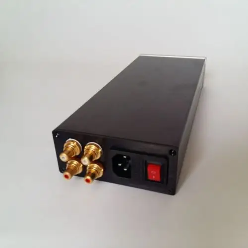 1105 Полный алюминиевый усилитель Lehmann шасси Hi-Fi корпус Аудио Amp чехол