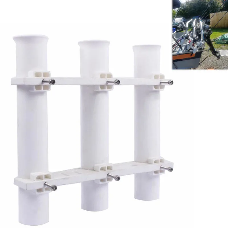 

3 hole quick disassembly rod holders 12'' Plastic fishing rack holders rests for boat accessories marine New Arrival