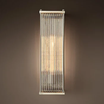 

New Chinese Wall Lamp Living Room Background Wall Light Modern Bathroom Mirror Light American Simple Wall Sconce Bedroom Lamps
