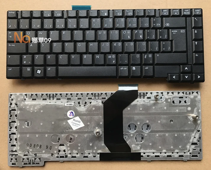 

News laptop keyboard for HP 6730B 6735B 6531B 6730p 6530B CANADIAN FRENCH/ITALIAN/KOREAN/RUSSIAN/US/DANISH/NORWEGIAN layout