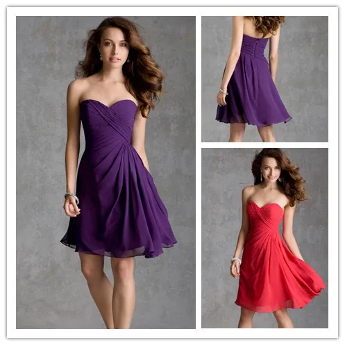 Purple Sweetheart Dress