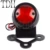 12 V Del Motociclo Nero Marmocchio di Stile LED Fanale Posteriore di Stop del Freno Luce Targa Della Lampada Della Luce Posteriore Per Harley Cafe Racer bobber Personalizzata