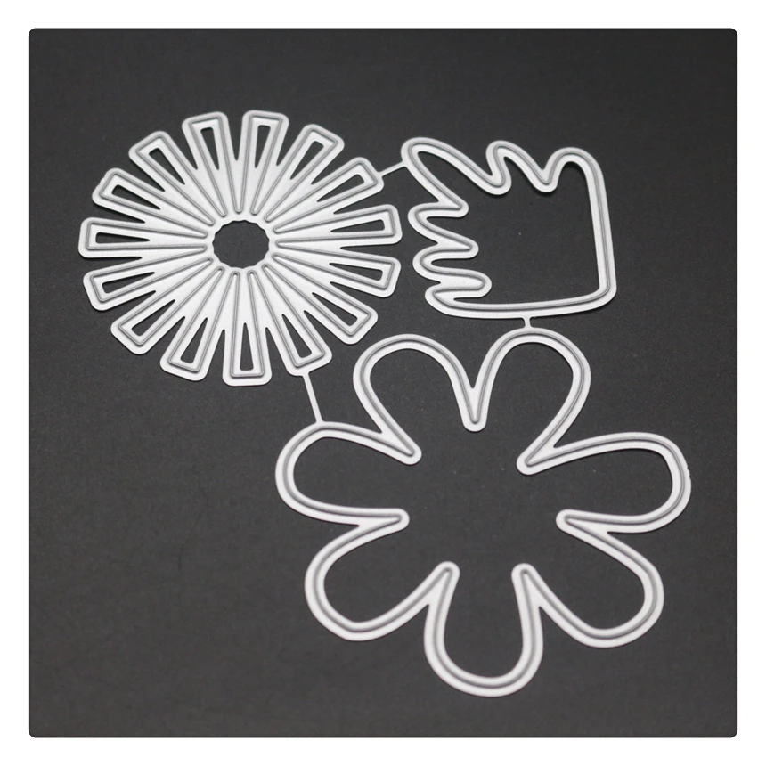 

YINIS1707 FLOWER LEAF Scrapbook Metal Cutting Dies For Scrapbooking Stencils DIY Album Cards Decoration Embossing Folder Die Cut