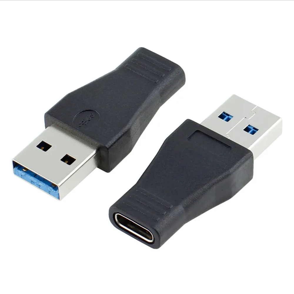 Высокоскоростной USB 3,1 type C мама к USB 3,0 папа порт адаптер USB-C к USB3.0 type-A Разъем конвертер/черный цвет