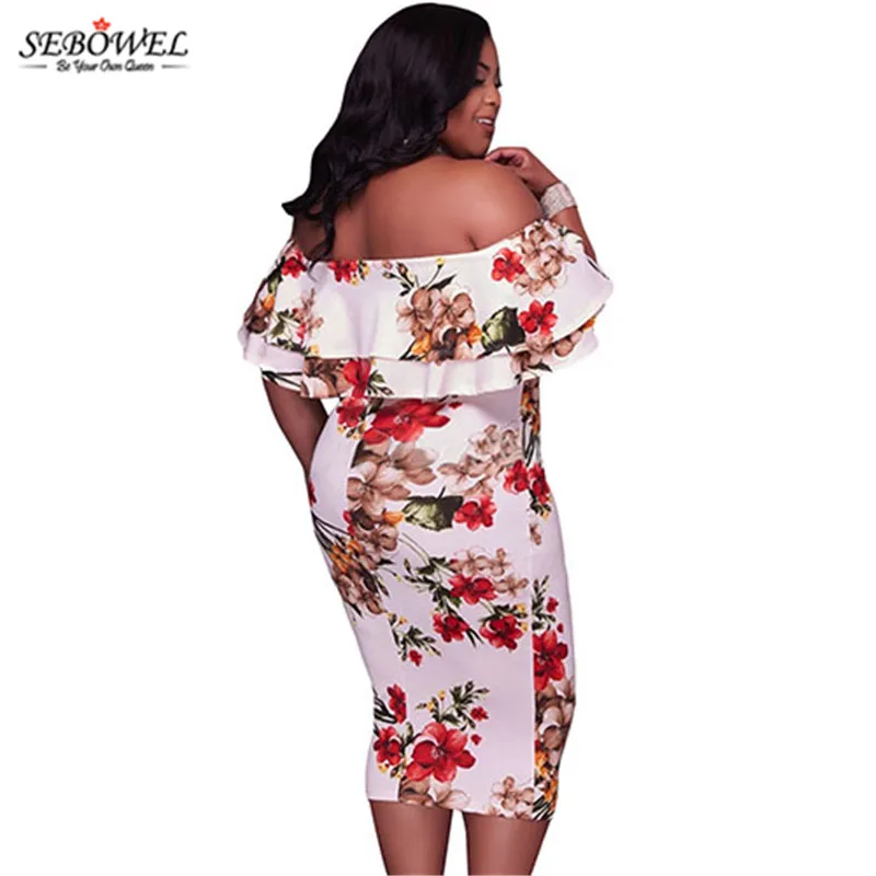 Floral-Layered-Ruffle-Off-Shoulder-Curvaceous-Dress-LC61611-22-2