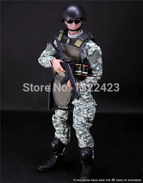  Military Combat Soldier model 12