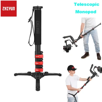 

Zhiyun Official 1.2M Extended Pole Telescopic Monopod for Zhiyun Crane 3 Weebill LAB Crane 2 Plus Dji Ronin S Gimbal Stabilizer