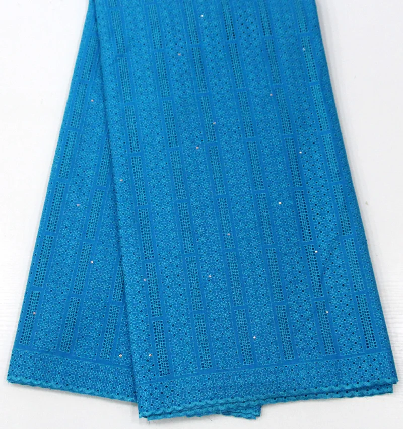 

design african swiss cotton lace fabric 5 yards per lot nigerian cotton voile lace fabric blue lace