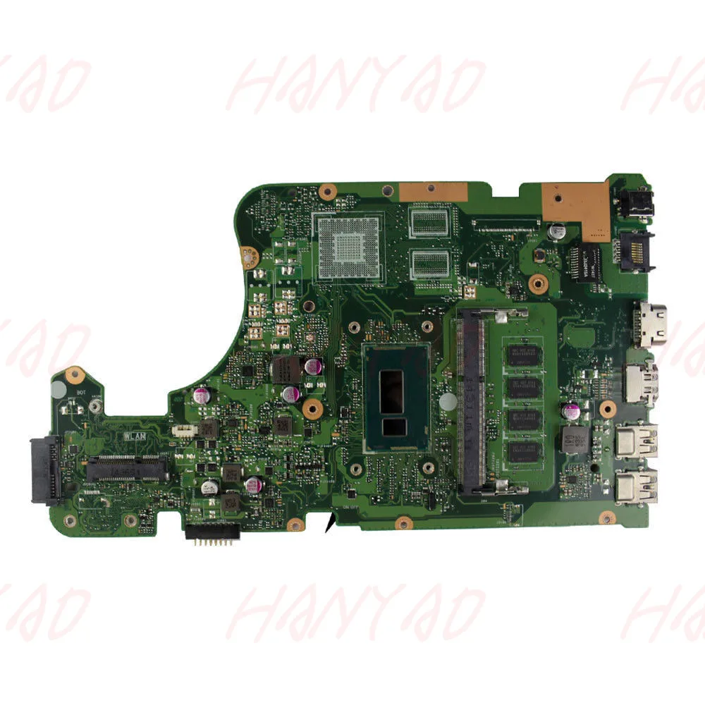 PN60NB0650-MB211 For ASUS X555LA Laptop motherboard X555LD REV3.1 i3 CPU 4GB RAM DDR3L Free Shippin