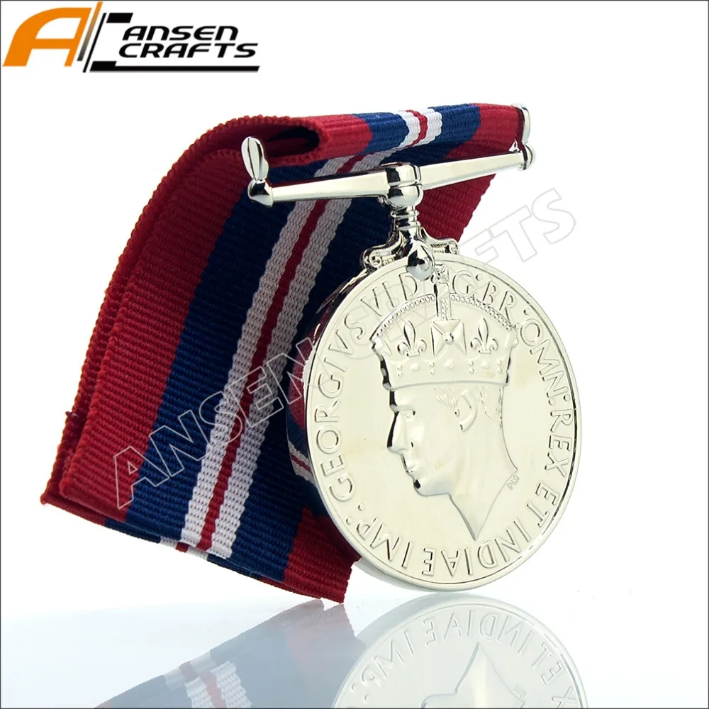 WW2 georgivs VI британского военного военная медаль