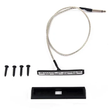 

New Violin Pickup Piezo Transducer Set Adjustable with Tone Volume Control Knob LMH66