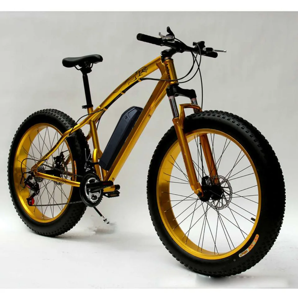 26 дюймовые толстые шины теперь велосипед 21 скоростной горный EBike дорожный