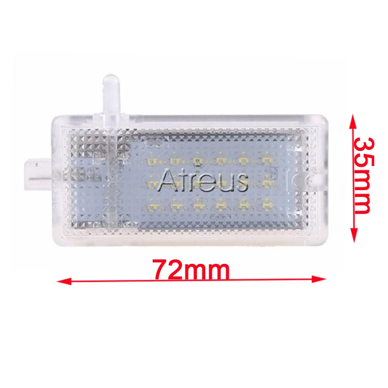 1X Car LED Glove Trunk Light Glove Box Lamp For BMW E46 E90 X5 E53 E81 E82 E83 X3 E84 X1 E87 E92 Mini Cooper R50 R55 R56 R57 R60