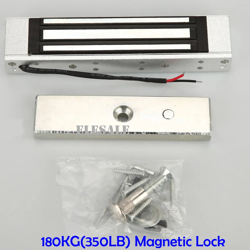 

New 12V Magnetic Lock 180KG 350LB Holding Force Single Door Electric Lock For Access Control System Home Security