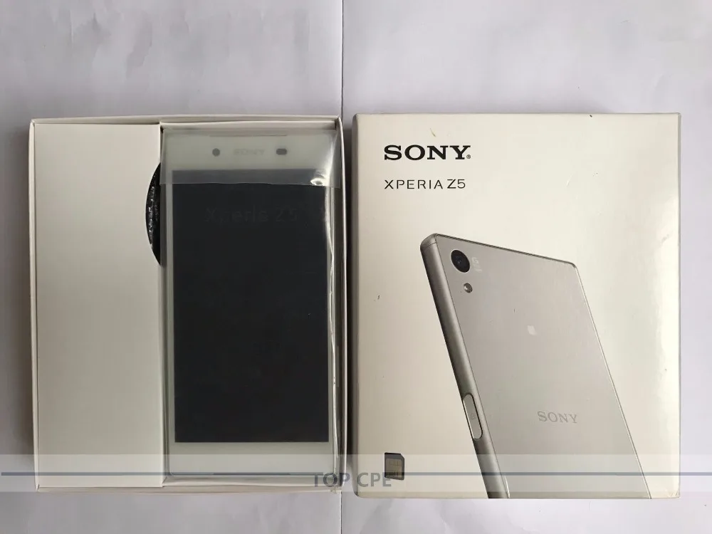 Мобильный телефон sony Xperia Z5 E6683, 4G LTE, четыре ядра, 3G ram, 32G, две sim-карты, 5,2 МП rom, Android, 1080 дюймов, P, Smat, мобильный телефон