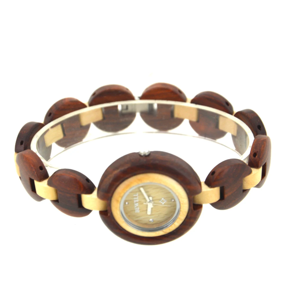 BEWELL WOODEN WATCH
