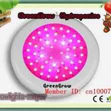 Акция 3 Вт Светодиодный светильник для выращивания 150 Вт(50 шт.* 3 Вт) для гидропоники светильник ing, черный bosy цвет, 3 года гарантии, Прямая поставка