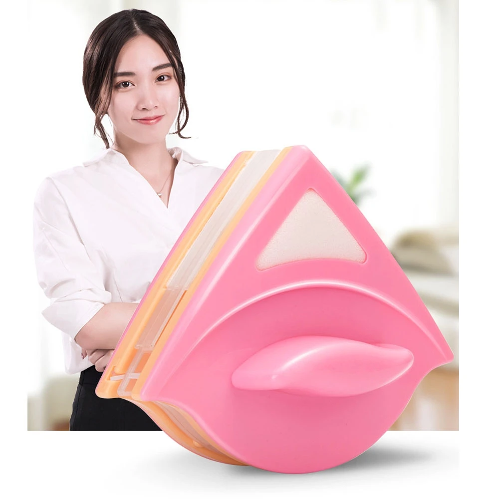 Double Side Glass Wiper Magnetic Window Cleaner Bathroom Double-Sided Magnet Brush Washing Windows Brushes Cleaning Scrubber
