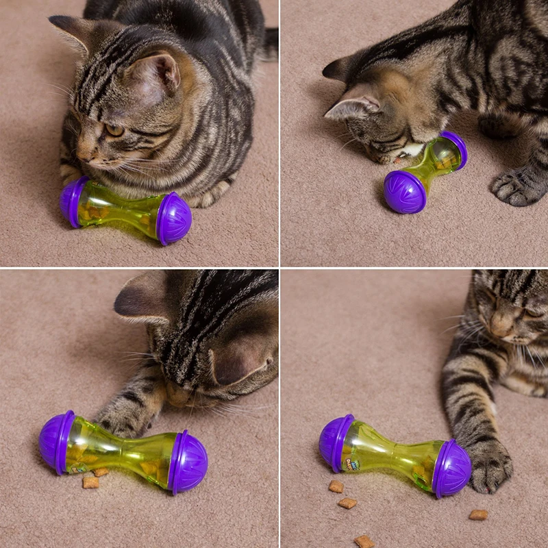 Bone Тип еда диспенсер для Cat игрушка для тренировки питомца интерактивные IQ мяч для игры игрушка утечки стакан зоотоваров