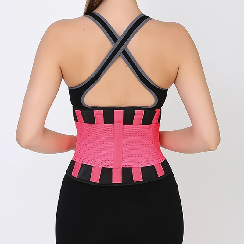 Adjustable Elstiac back Waist Support Belt Lumbar Back Support Exercise Belts Brace Slimming