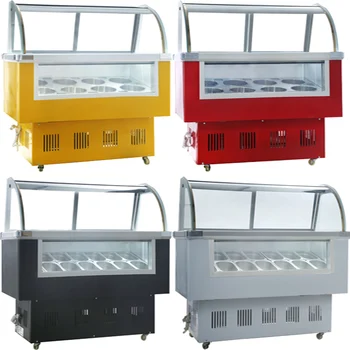 

Factory price -18 degrees ice cream freezer cabinet/ice cream topping display/mini ice cream display freezer