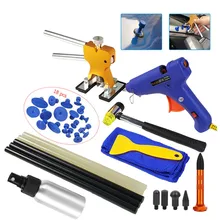 PDR инструменты безболезненные Инструменты для ремонта вмятин Набор для ремонта вмятин автомобильный вмятин Съемник с клеем Съемник вкладки набор для удаления автомобиля Авто