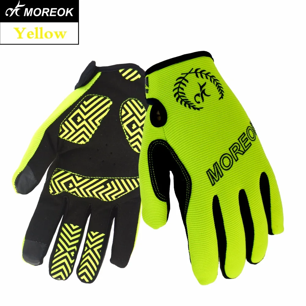 

MOREOK Winter Long Finger Sensitive Screen Touch Breathable Keep Warm Motorcycle Cycling Gloves For Woman and Man