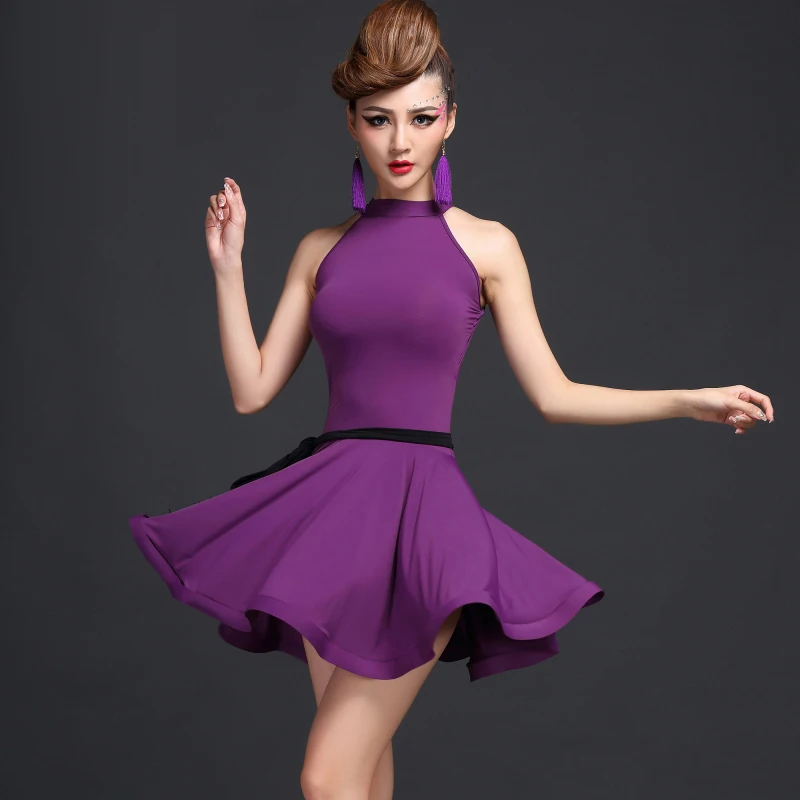 2018 Latino Dancewear Dance Wear Plus Size Women Latin Dress Dresses