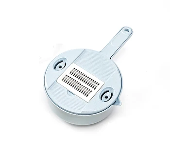 

High Quality Round Wheat Straw Vegetable Cutter Grater Multifuncion Vegetable Slicer Garlic Press Cooking Tools Kitchen Gadgets
