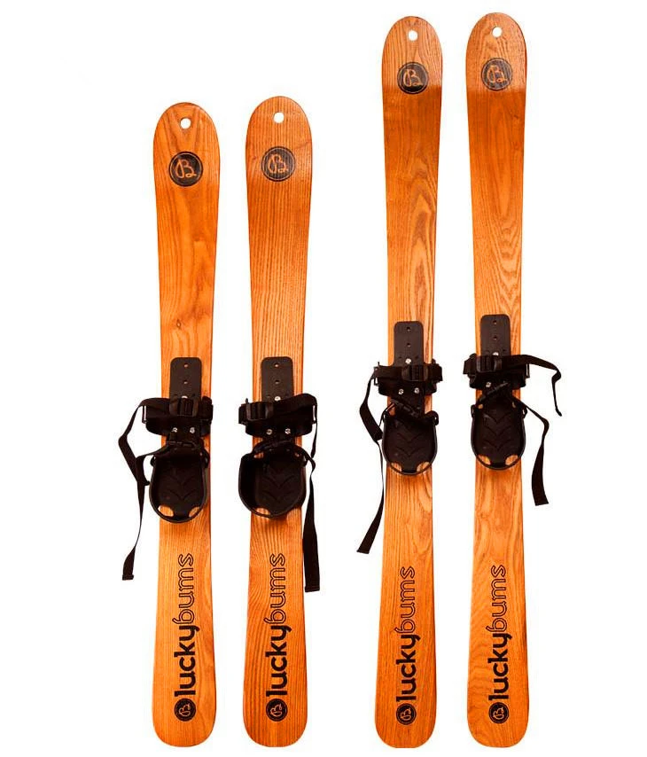 Лыжные доски лыжные деревянные материалы подходит для взрослых и детей 110 см