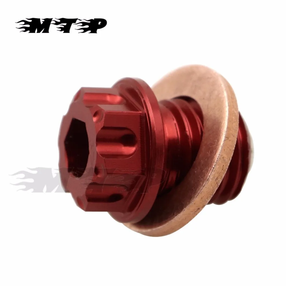 CNC Billet Oil Drain Plug Bolt For KTM 125 250 300 350 400 450