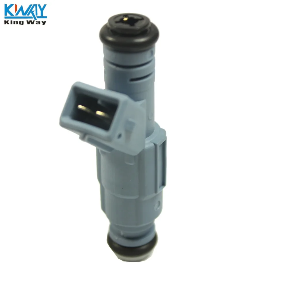 New Set of 8 24lb updgrade Fuel Injectors EV1 Style 4 Nozzle 250cc