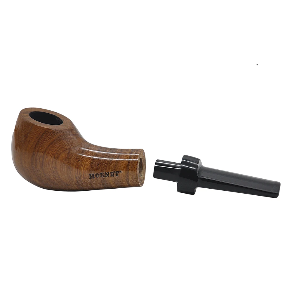[HORNET] деревянная прочная курительная трубка ручной работы с аксессуарами для
