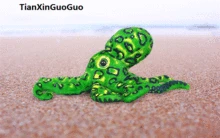 about 33cm simulation green octopus plush toy soft doll baby toy birthday gift s0134