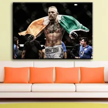 

ZZ1149 modern decorative canvas art Conor McGregor FIGHT BOXING Canvas Poster wall Picture For Living Room Decor paintings art