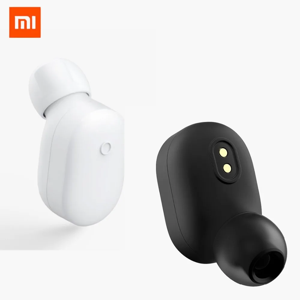 Оригинальные мини-наушники Xiaomi mijia с одним Bluetooth беспроводные Сверхлегкие