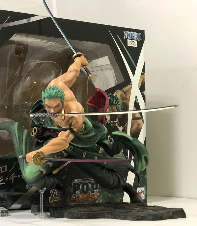 WSTXBD Megahouse один кусок поп SA-MAX RORONOA Зоро Рисунок fiugree фигурки модель куклы Brinquedos