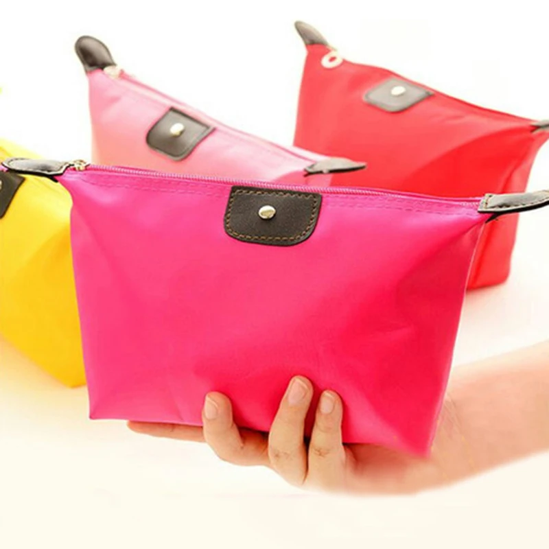 

Women Portable Cute Multifunction Beauty Zipper Travel Cosmetic Bag Letter Makeup Bags PouchToiletry Organizer Holder Beautician