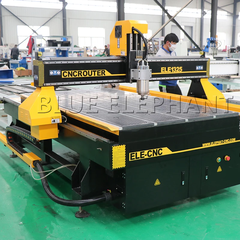 Blue Elephant Standard Wood CNC Router 1325 Wooden Door CNC Router