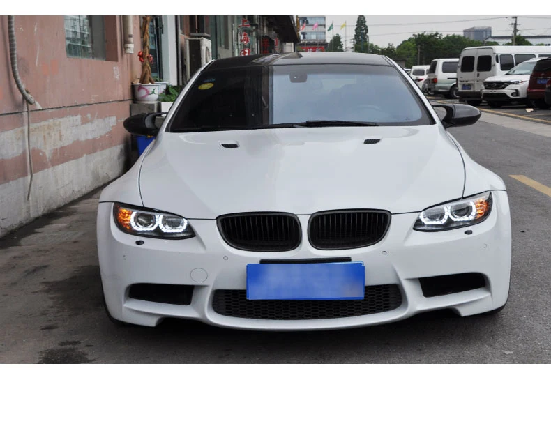 Набор для автостайлинга для BMW M3 328i 335i 330i E92 E93 2006-2012 светодиодный фары, светодиодные фары H7 D2H HID Ангел глаз биксеноновые фары