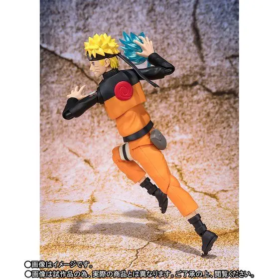 SHFiguarts Аниме Наруто Uzumaki immber re-модель 14 см фигурка игрушки