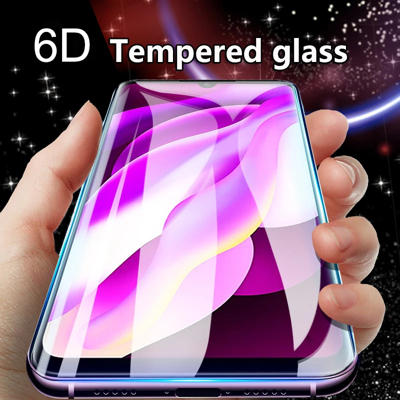RDCY 6D Закаленное стекло пленка для Huawei Honor 20 Lite полный Клей протектор на honr 10 honor 10i