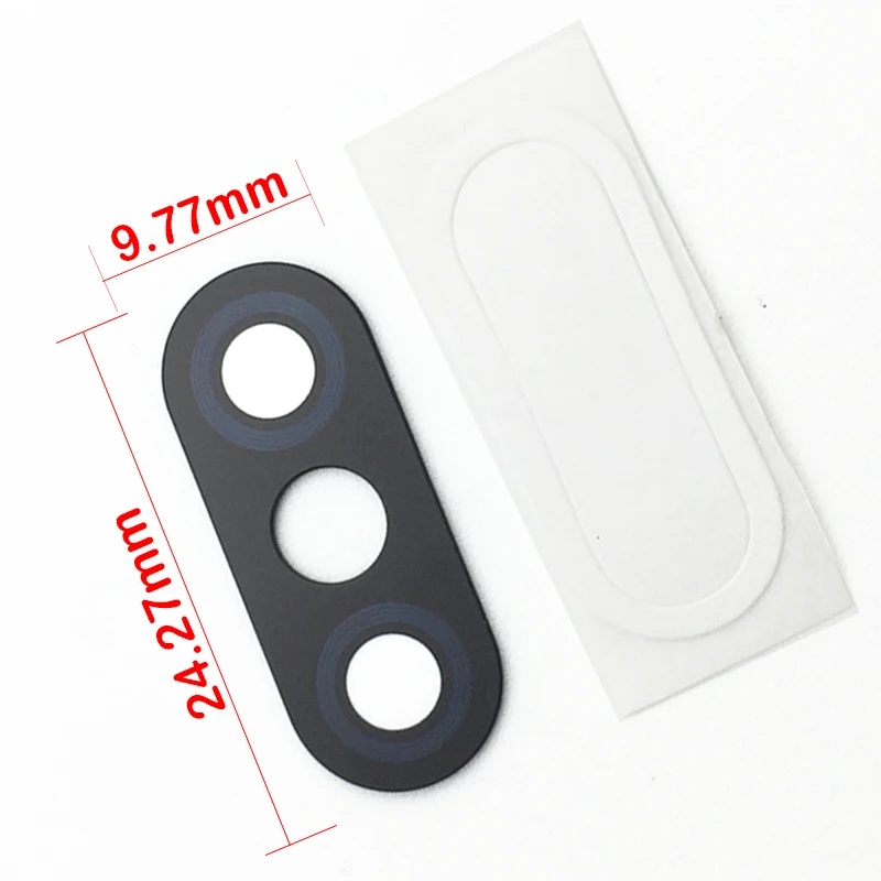 

2 Pcs/Lot For Xiaomi Redmi S2 Rear Back Camera glass Lens With Adhesive Sticker Replacement Repair