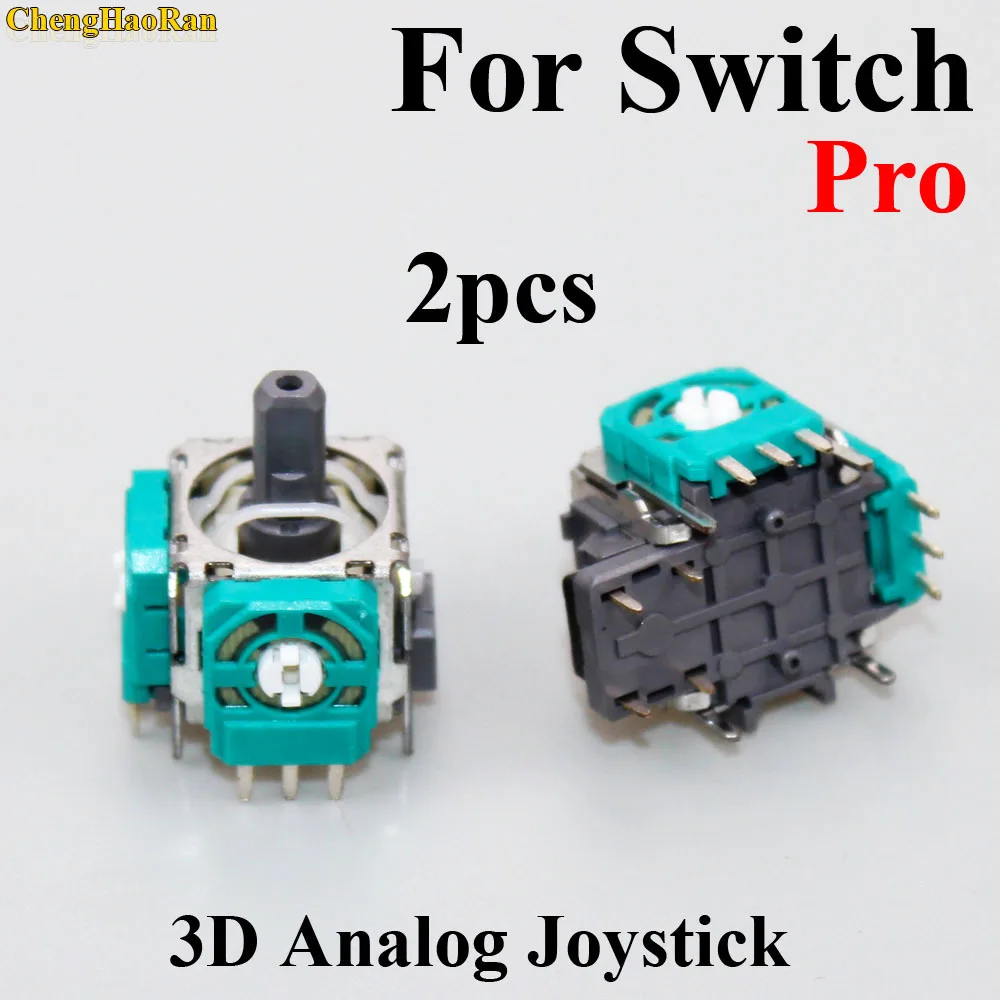 2pcs Original Replacement part 3D Analog Joystick Thumb Stick Joystick Sensor Module For Nintend Switch NS Pro controller joypad 2pcs Original Replacement part 3D Analog Joystick Thumb Stick Joystick Sensor Module For Nintend Switch NS Pro controller joypad