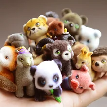 Япония bulks 400 шт домашние животные в моем кармане маленькие джунгли океан ферма животные Щенок Котенок Кролик куклы детские игрушки